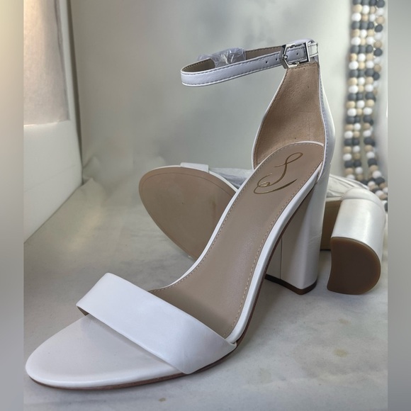 Sam Edelman Women's Yaro Sandal, Bright White, 10 - Picture 1 of 10